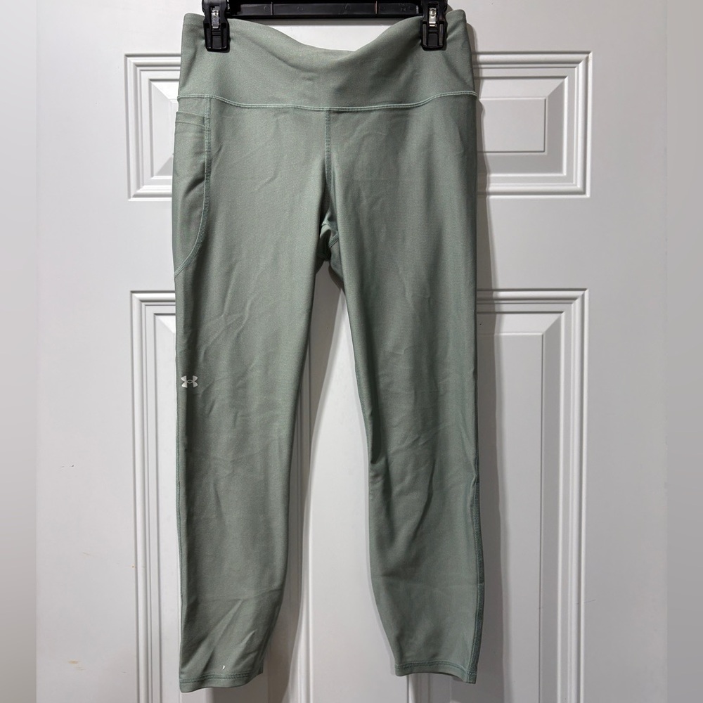 Under Armour light Green Compression Leggings